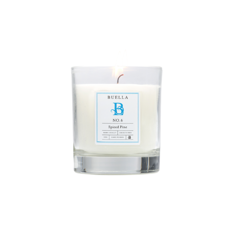 The Buella Candle - No. 4 Spiced Pine